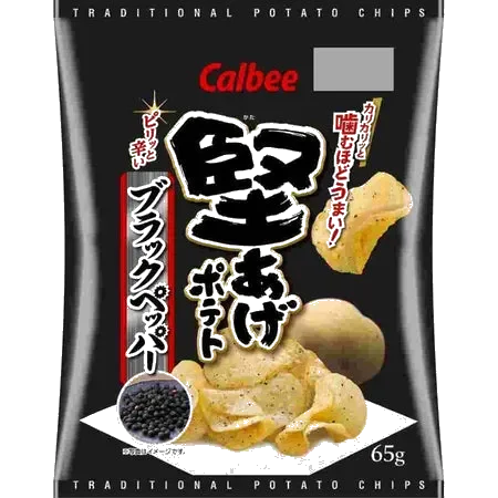 Calbee Black Pepper Chips